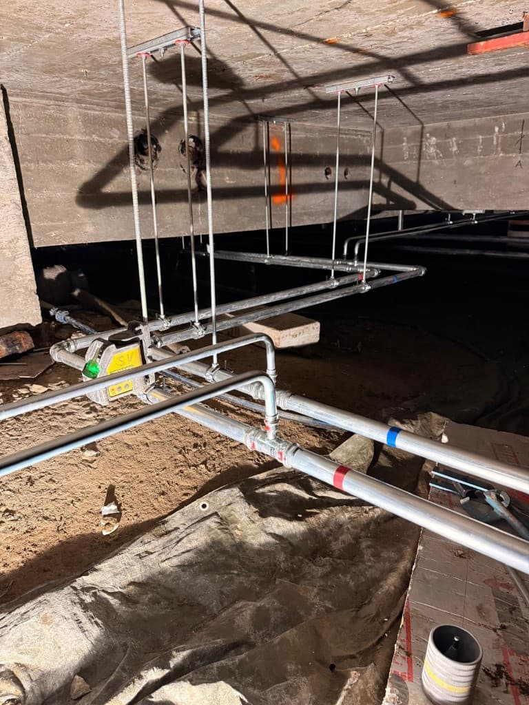 Installatiewerk projectfoto