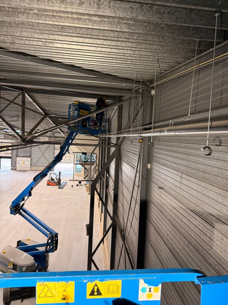 Installatiewerk projectfoto